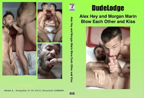 Alex Hey and Morgan Marin Blow Each Other and Kiss-gay-dvd