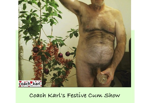 Coach Karl's Festive Cum Show-gay-dvd