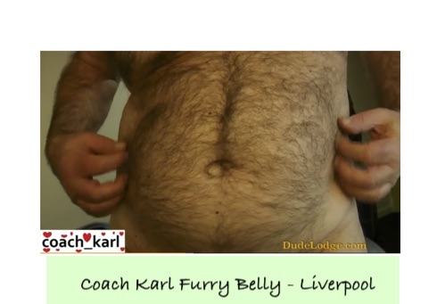 Coach Karl Furry Belly - Liverpool-gay-dvd