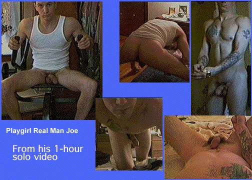 Here Cums Playgirl Real Man Joe-gay-dvd