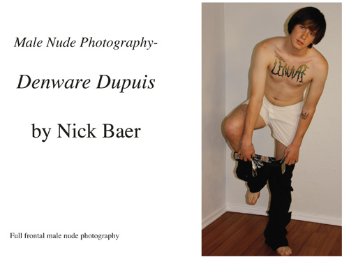 Male Nude Photography- Denware Dupuis-gay-dvd