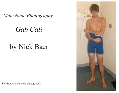 Male Nude Photography- Gab Cali-gay-dvd