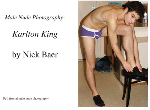Male Nude Photography- Karlton King-gay-dvd