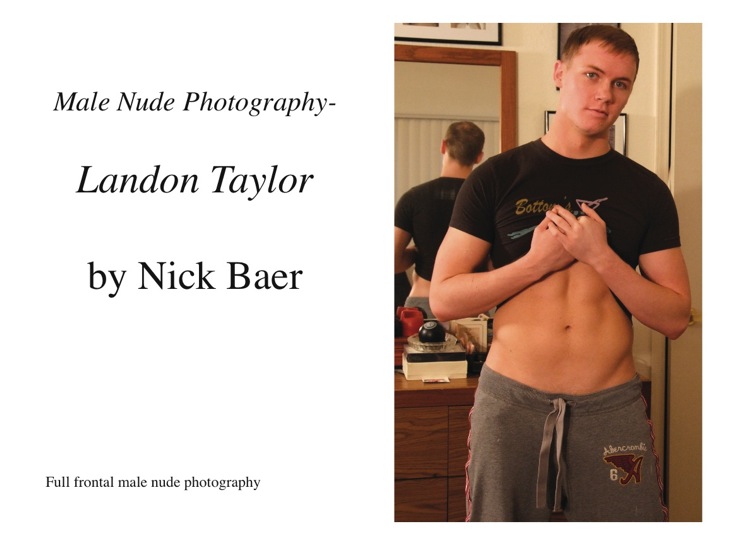 Male Nude Photography- Landon Taylor-gay-dvd