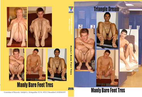 Manly Bare Feet Tres-gay-dvd